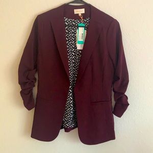 Skies Are Blue - Raja Collarless Blazer